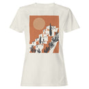 Mediterranean Sunset Illustration Women's T-shirt