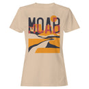 Moab Desert Sunset Illustration Women's T-shirt