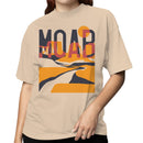 Moab Desert Sunset Illustration Women's T-shirt