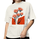 Abstract Tropical Flower Women's T-shirt