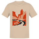 Abstract Desert Canyon Landscape Men's T-shirt