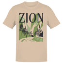 Zion National Park Nature Illustration Men's T-shirt