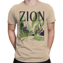 Zion National Park Nature Illustration Men's T-shirt