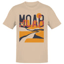 Moab Desert Sunset Illustration Men's T-shirt