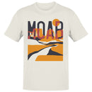 Moab Desert Sunset Illustration Men's T-shirt