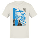 Shark and Octopus Ocean Scene Men's T-shirt
