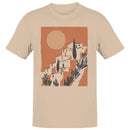 Mediterranean Village Sunset Men's T-shirt