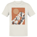 Mediterranean Village Sunset Men's T-shirt