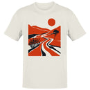 Minimalist Red Desert Landscape Men's T-shirt