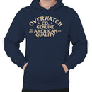Men's Hoodie - Overwatch Genuine American Quality Co.