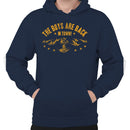 Men's Navy Hoodie - The Boys Are Back In Town