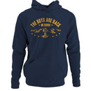 Men's Navy Hoodie - The Boys Are Back In Town