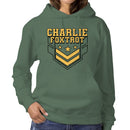 Charlie's Foxtrot Military Chevron Stars Women's Hoodie
