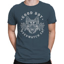 Good Boy Overwatch Dog with Goggles Men's T-shirt