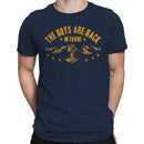 Men's T-shirt - The Boys Are Back In Town Navy