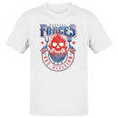 Special Forces BBQ Division Skull Grill T-shirt