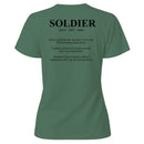 Soldier Definition Funny Military Quote T-shirt