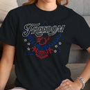 Freedom Eagle Patriotic Women's T-shirt