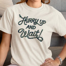 Hurry Up and Wait Camouflage Women's T-shirt