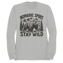 Nomadic Spirit Stay Wild Bear Mountain Sweatshirt