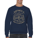 Dirtiness Is Next to Earthliness Men's Sweatshirt