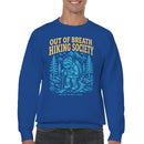 Out of Breath Hiking Society Sloth Men's Sweatshirt