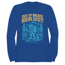 Out of Breath Hiking Society Sloth Men's Sweatshirt