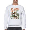 Hiking Sloth Men's Sweatshirt - Be There In A Minute