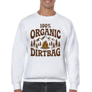 Organic Dirtbag Campfire Mountain Men's Sweatshirt