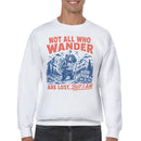 Men's Sweatshirt - Not All Who Wander Are Lost