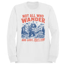 Men's Sweatshirt - Not All Who Wander Are Lost
