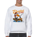 Men's Fishing Bird Sweatshirt - Elevated But Relaxed