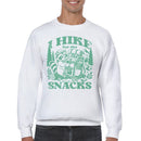 I Hike for the Snacks Raccoon Men's Sweatshirt