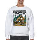 Men's Sweatshirt - Professional Trail Tester Bear Biking