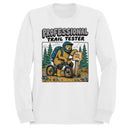 Men's Sweatshirt - Professional Trail Tester Bear Biking