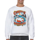 Relaxing Dog River Men's Sweatshirt