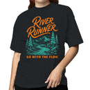 River Runner Go With The Flow Women's T-shirt