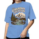 Mountain River Scene Women's T-shirt