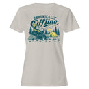 Chronically Offline Camping Bear Women's T-shirt