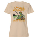 Slower Than You Having More Fun Turtle Fishing T-shirt