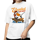 Women's Fishing Bird T-shirt - Elevated But Relaxed