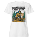 Women's T-shirt - Professional Trail Tester Bear Biking
