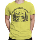 Wilderness Sanctuary Mountain Nature Scene Men's T-shirt