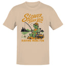 Men's T-shirt - Slower Than You Having More Fun Turtle