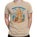 Men's T-shirt - Summit Eventually Hiking Turtle Mountain