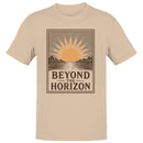 Beyond the Horizon Vintage Sunrise Mountains T-shirt