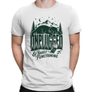 Cat Mountain Men's T-shirt - Unplugged & Barely Functioning