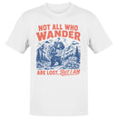 Men's T-shirt - Not All Who Wander Are Lost