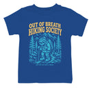 Out of Breath Hiking Society Youth T-shirt