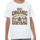 Organic Dirtbag Campfire Mountain Youth T-shirt